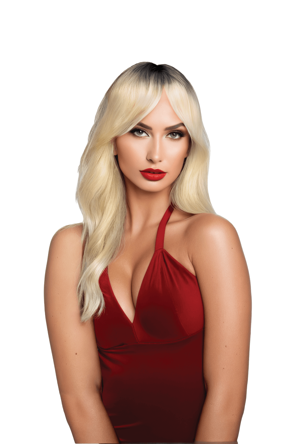 "Margot Premium Stylable Wig - Blonde / Black X-PW8064"