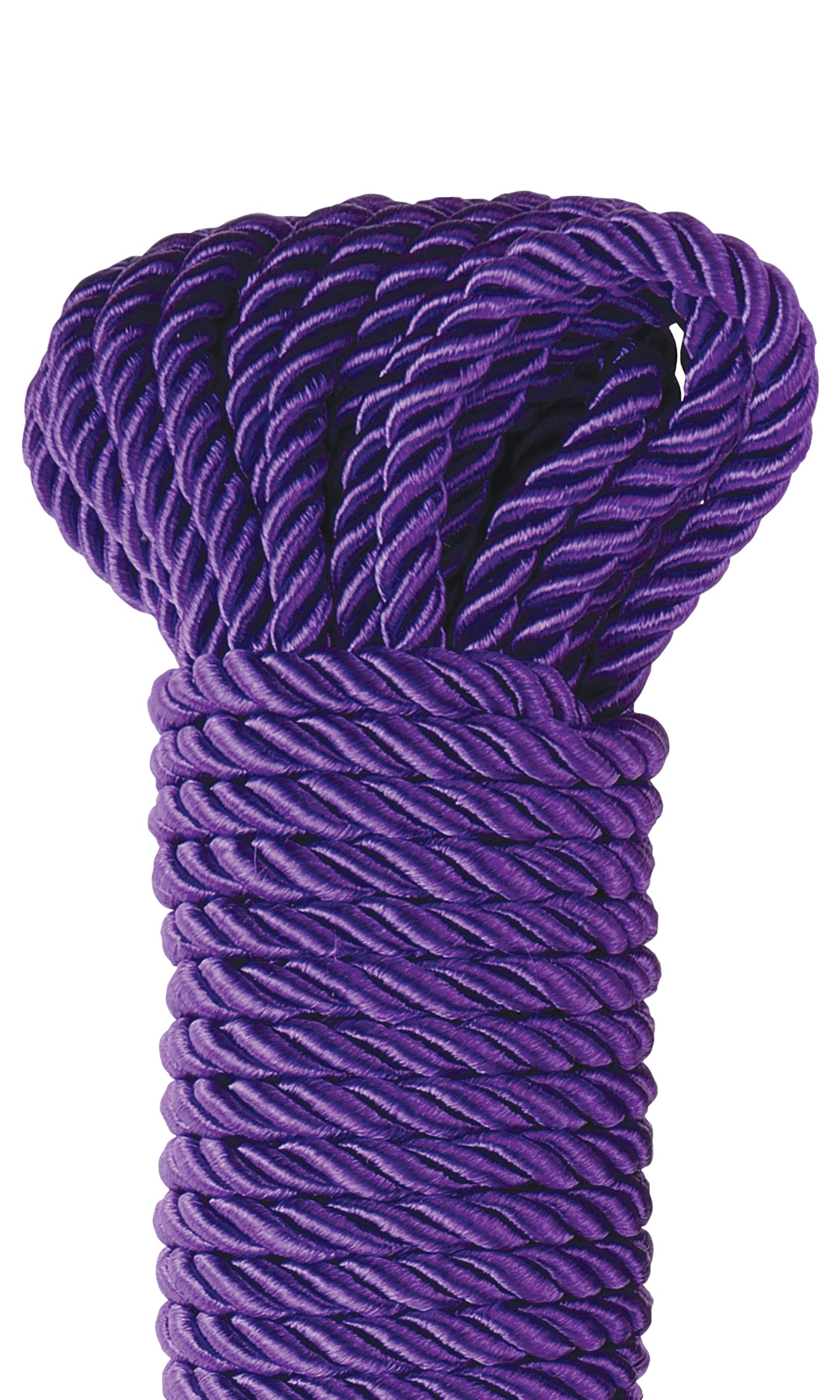Fetish Fantasy Series Deluxe Silky Rope - Black, Red, Purple