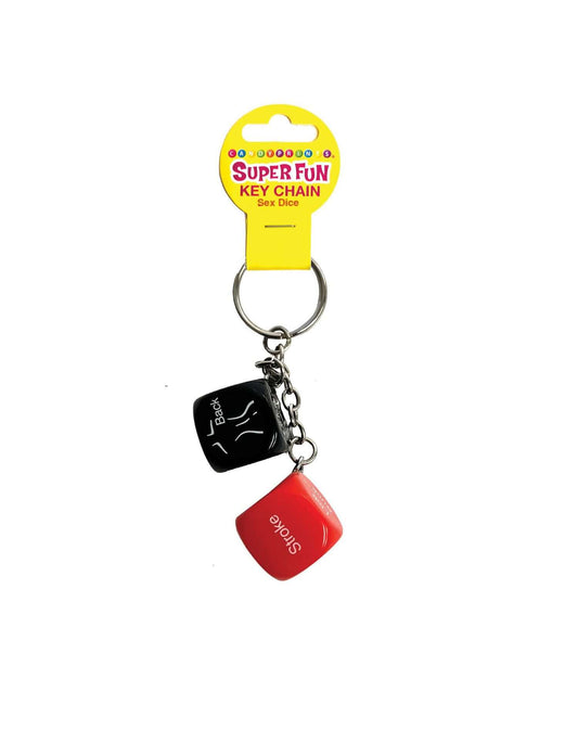 Super Fun Key Chain, Sex Dice Little Genie’s Super Fun Key Chains aren’t just for keys—they open the door to playful adventures! These cheeky charms add a fun pop to your keyring and could turn up the heat in your love life. Who knew a simple keychain cou