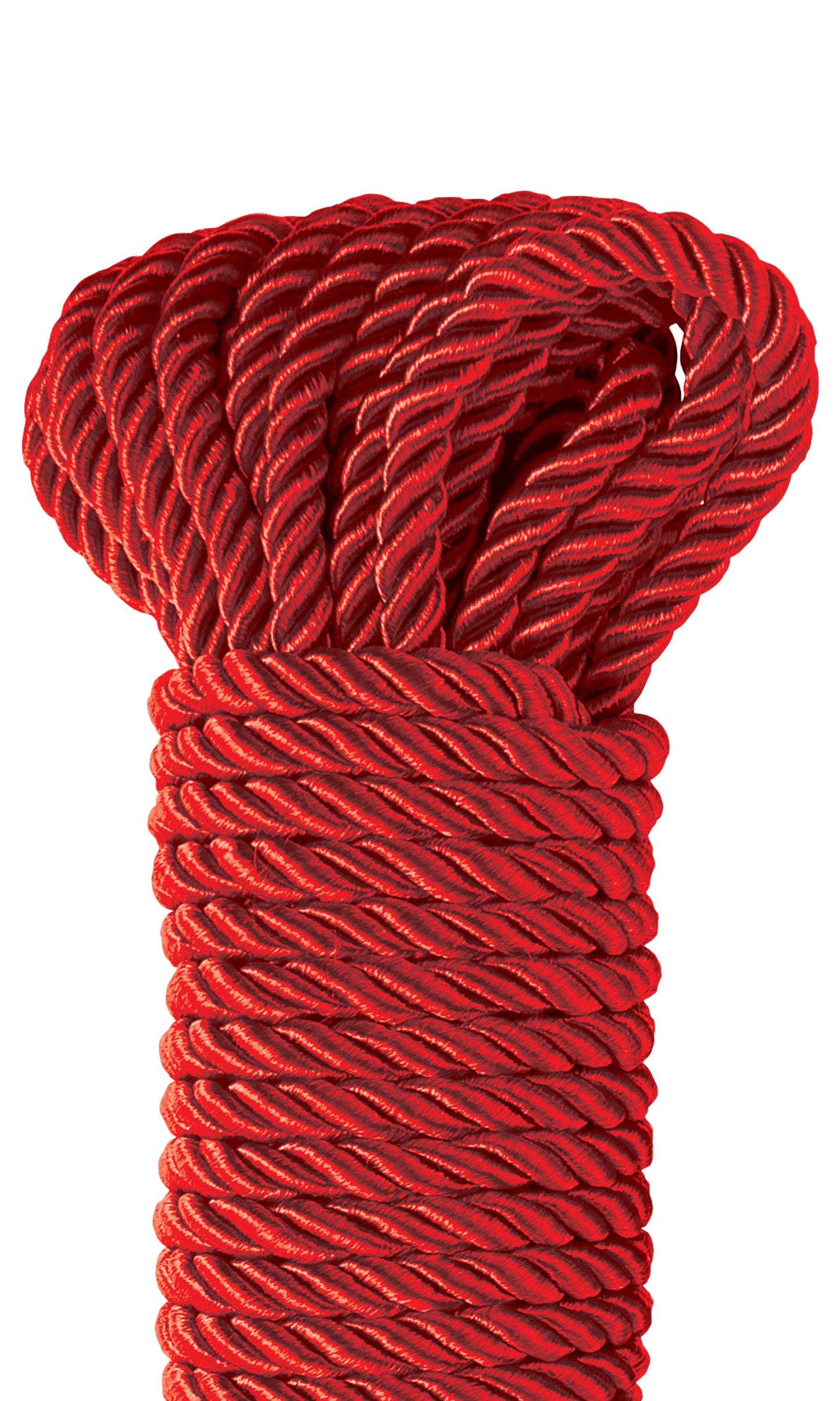 Fetish Fantasy Series Deluxe Silky Rope - Black, Red, Purple
